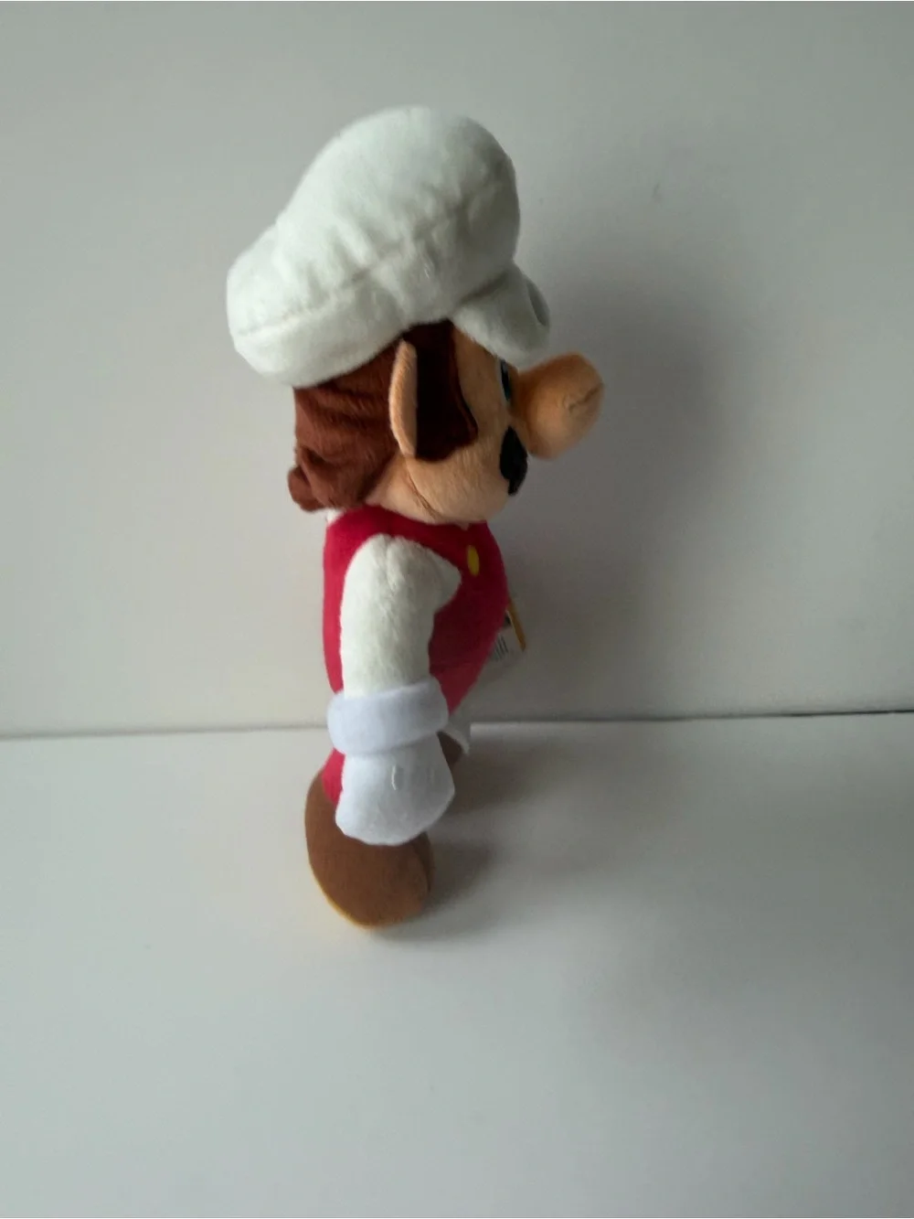 New Super Fire Mario (White) Plush Stuffed Toy 9